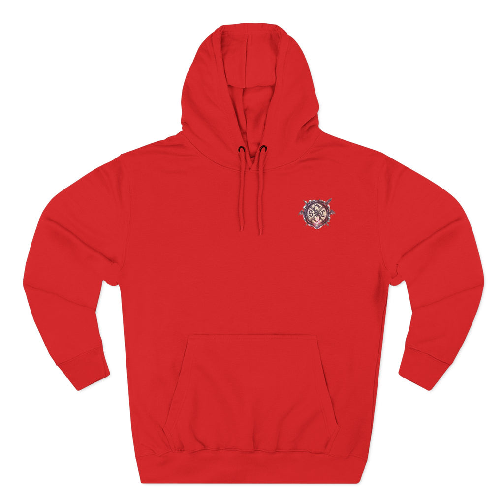 Empowerment Goth "I Am Precious" Fleece Hoodie - Premium Plush Blend & Adjustable Hood