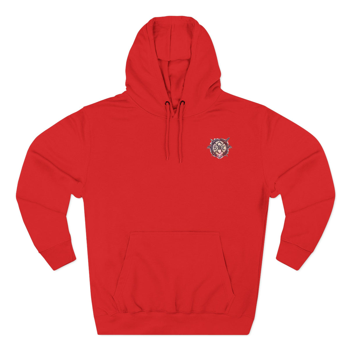 Empowerment Goth "I Am Precious" Fleece Hoodie - Premium Plush Blend & Adjustable Hood
