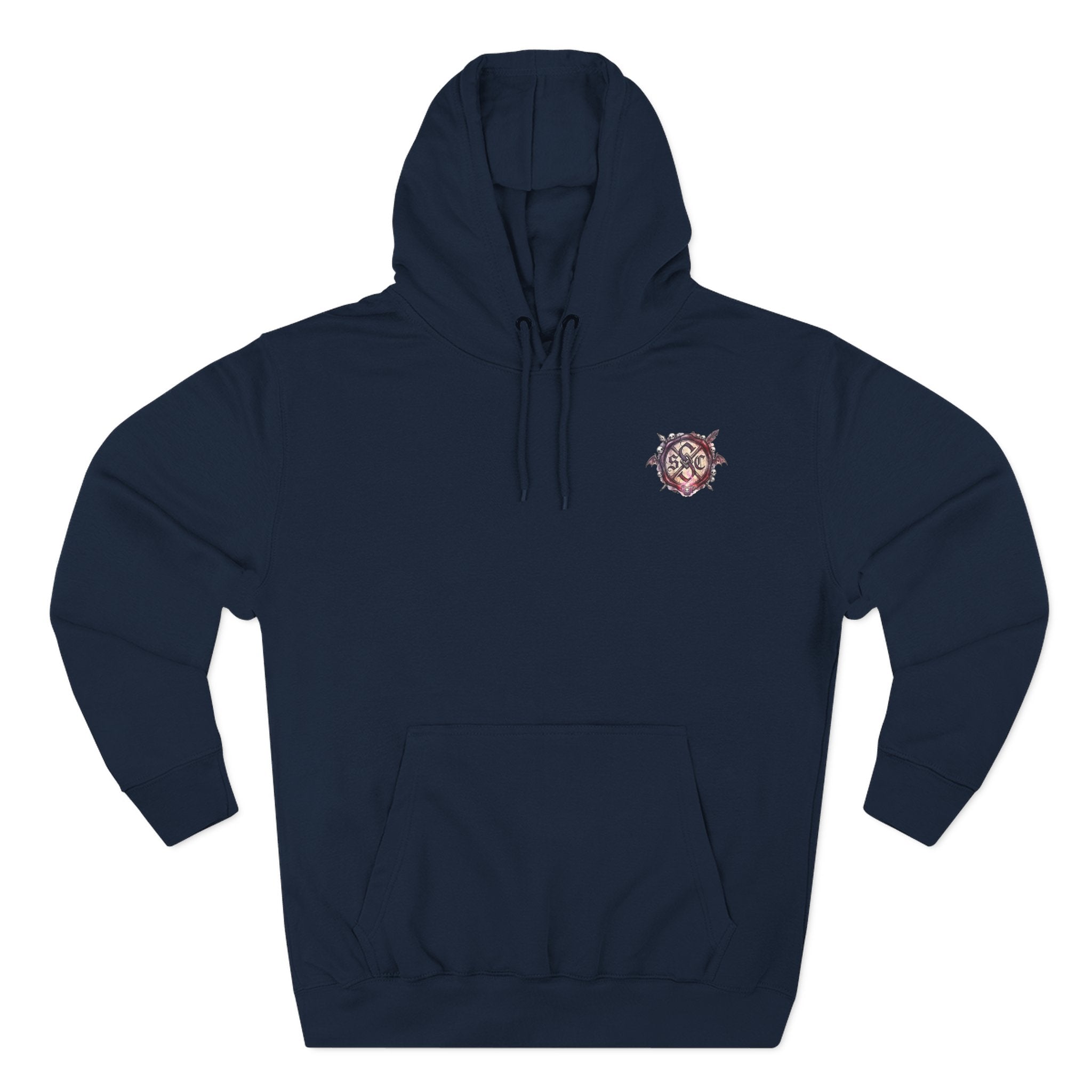"Soft Pants" Comfortable Fleece Hoodie - Whimsical Goblin Graphic Print & Ultra-Soft Kangaroo Pocket