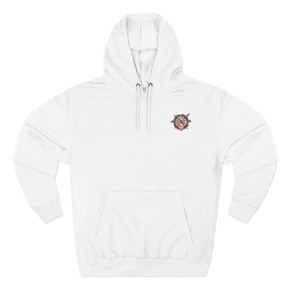 Empowerment Goth "I Am Precious" Fleece Hoodie - Premium Plush Blend & Adjustable Hood