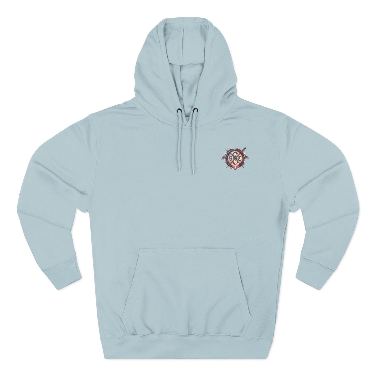 Empowerment Goth "I Am Precious" Fleece Hoodie - Premium Plush Blend & Adjustable Hood