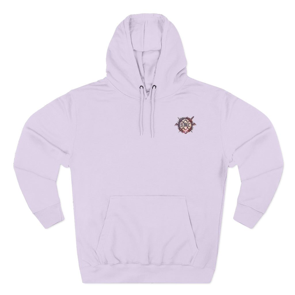 Empowerment Goth "I Am Precious" Fleece Hoodie - Premium Plush Blend & Adjustable Hood