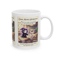 "Cosmic Menace" Mug - Funny Goth Coffee Cup & Witchy Gift
