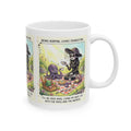 "Weirdos & Moss" Mug -  Whimsical Goth Witch Coffee Cup