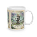 "Feral Swamp Entity" Mug - Funny Goth Witch Mug & Toad Art