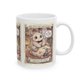 "Soft But Lethal" Mug - Whimsical Dark Humor & Glossy Ceramic Cuddle Vessel