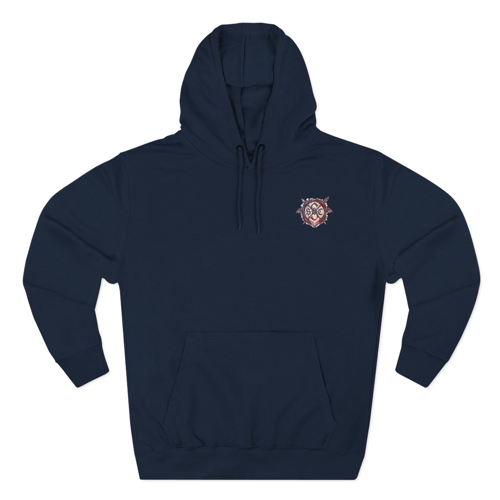 Empowerment Goth "I Am Precious" Fleece Hoodie - Premium Plush Blend & Adjustable Hood