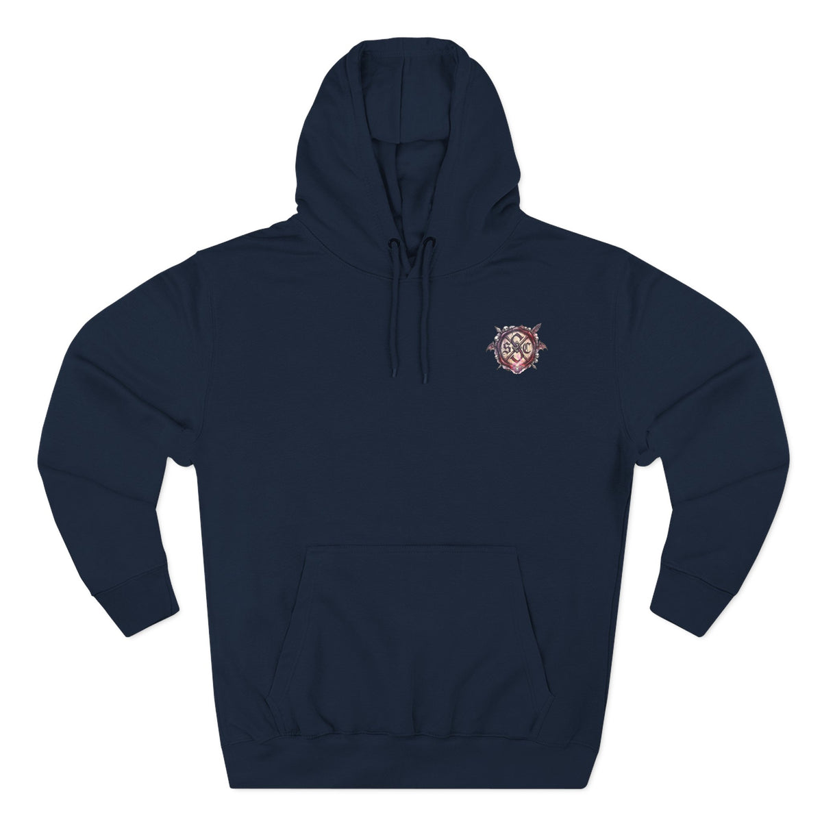 Empowerment Goth "I Am Precious" Fleece Hoodie - Premium Plush Blend & Adjustable Hood