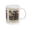 "Be Someone's Alibi" Mug - Dark Humor Witchy Best Friend Gift