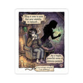 "Ominous Purpose" Funny Mental Health Sticker - Anxiety Relief Vinyl Decal & Villain Era Gift