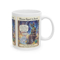 "Report to Bastet" Mug - Funny Witchy Cat Goddess Cup & Egyptian Mythology Gift