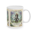 "Feral Swamp Entity" Mug - Funny Goth Witch Mug & Toad Art
