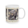 "Lost Train of Thought" Funny Witchy Mug - Ceramic Coffee Cup for Chaos & ADHD Vibes