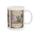 "Trash Goblin" Mug - Funny Witchy Aesthetic Ceramic Cup for Goths & Gremlins