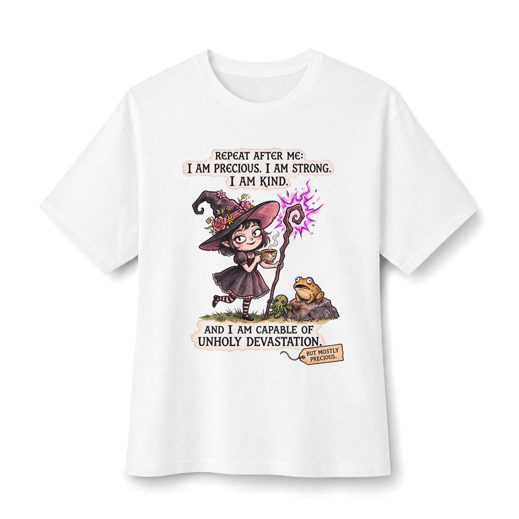 Funny "I Am Precious" Witch T-Shirt - Dark Humor Graphic Tee & Cozy Alternative Apparel