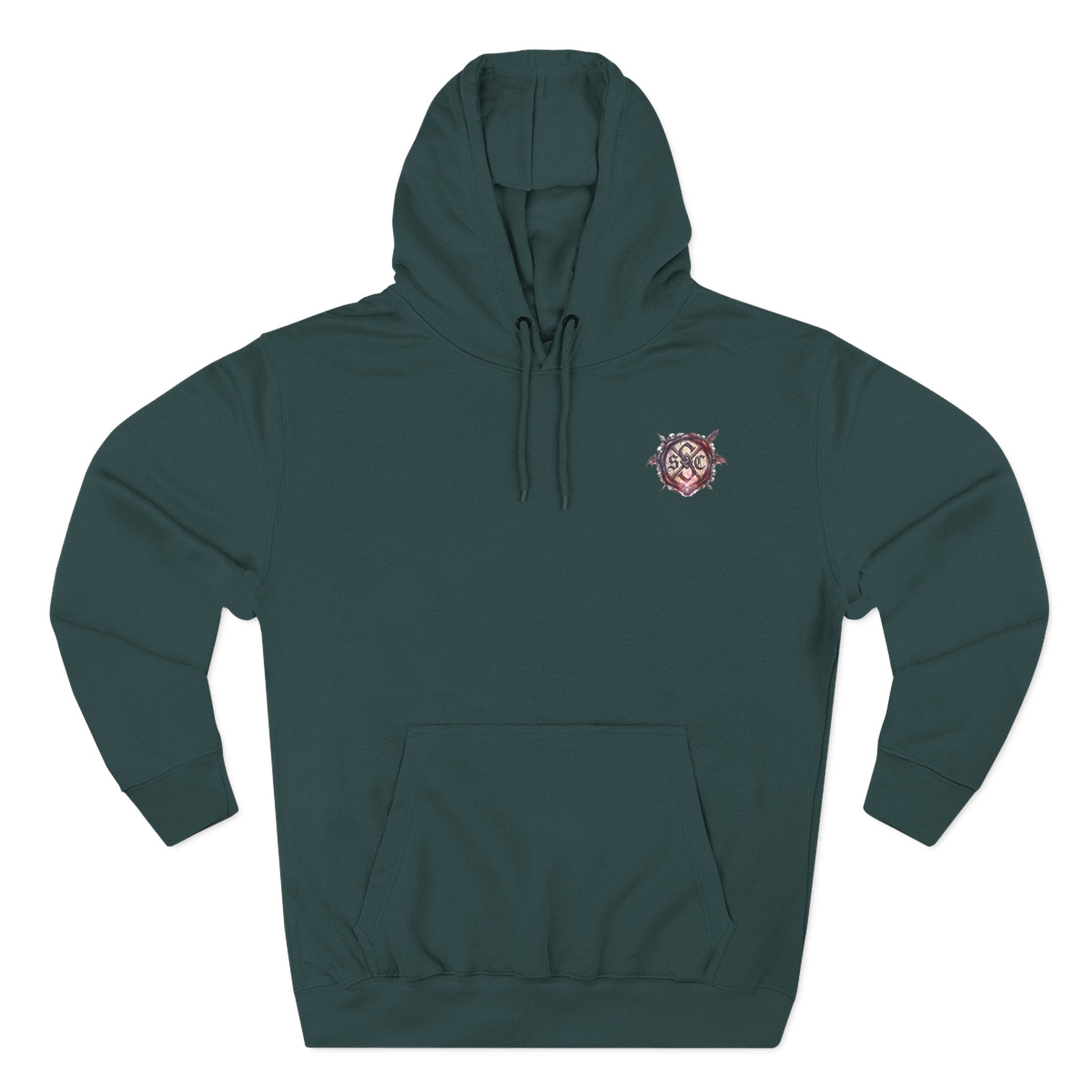 "Soft Pants" Comfortable Fleece Hoodie - Whimsical Goblin Graphic Print & Ultra-Soft Kangaroo Pocket