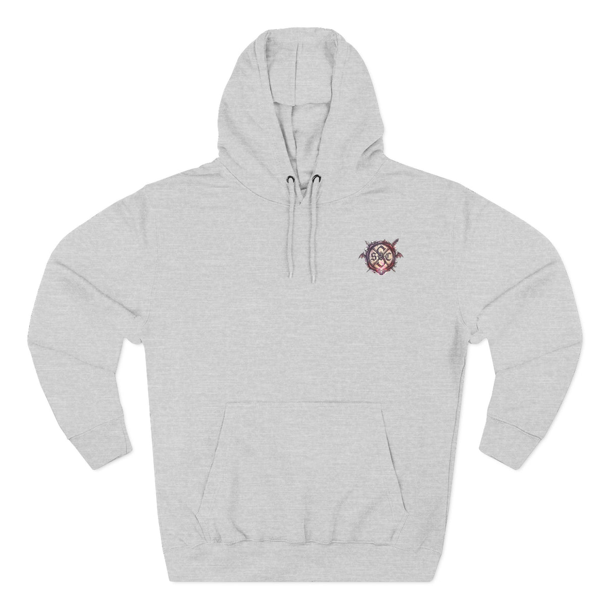 Empowerment Goth "I Am Precious" Fleece Hoodie - Premium Plush Blend & Adjustable Hood