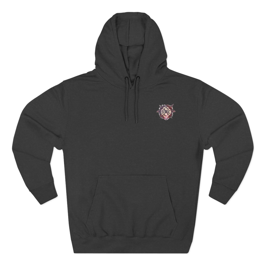 Empowerment Goth "I Am Precious" Fleece Hoodie - Premium Plush Blend & Adjustable Hood