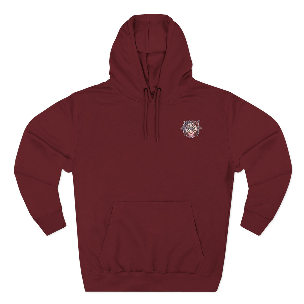 Empowerment Goth "I Am Precious" Fleece Hoodie - Premium Plush Blend & Adjustable Hood