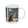 "Thorns And All" Gothic Romance Mug - Funny Witchy Valentine's Gift & Dark Humor Coffee Cup
