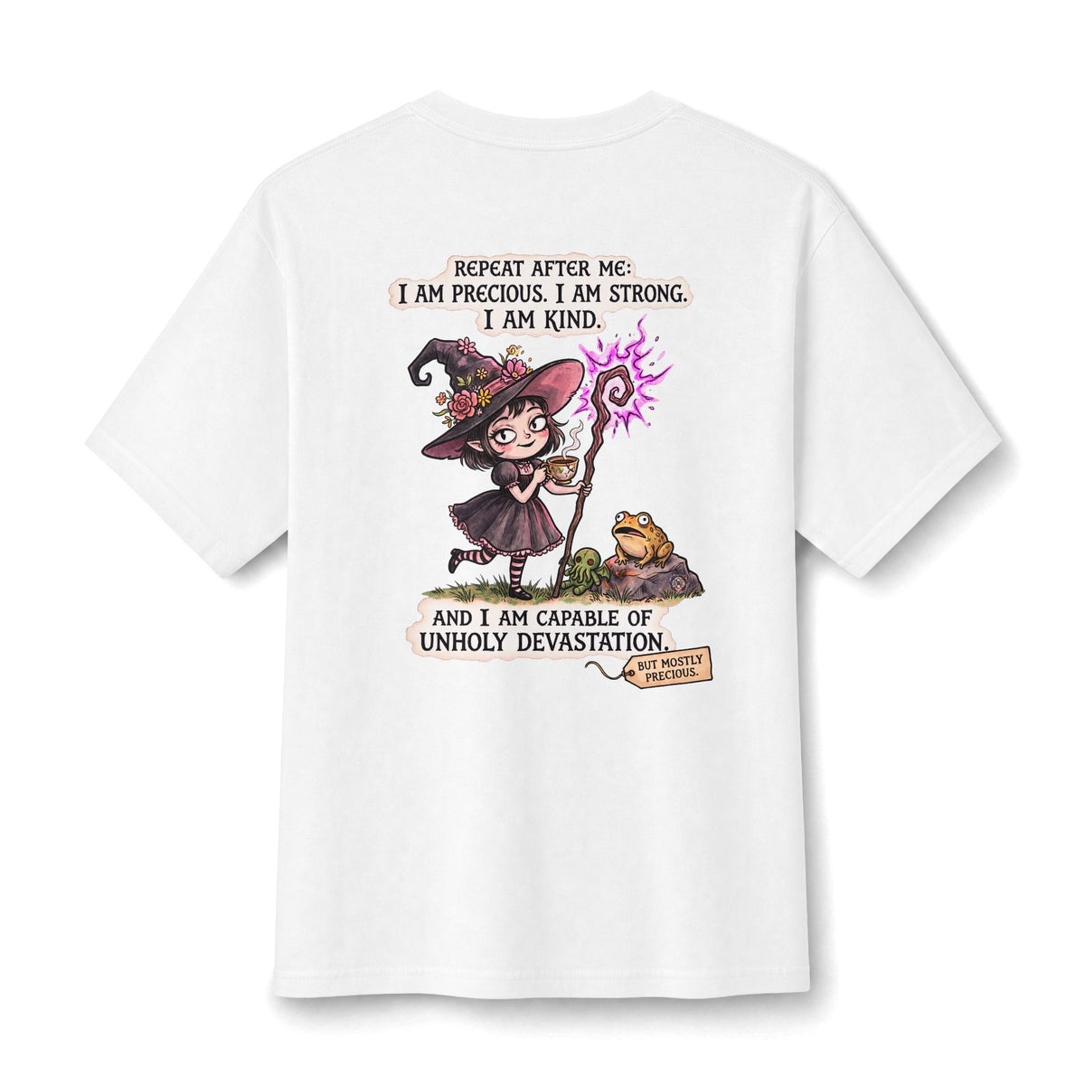 Funny "I Am Precious" Witch T-Shirt - Dark Humor Graphic Tee & Cozy Alternative Apparel